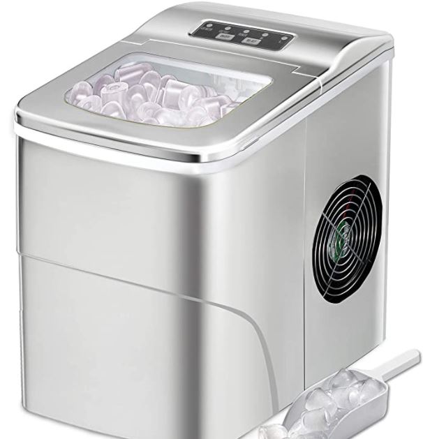 Crushed ice maker: aglucky countertop ice maker machine