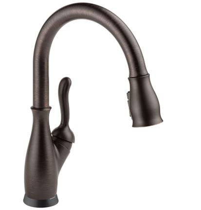 Smart faucet: delta faucet leland voiceiq touchless kitchen faucet