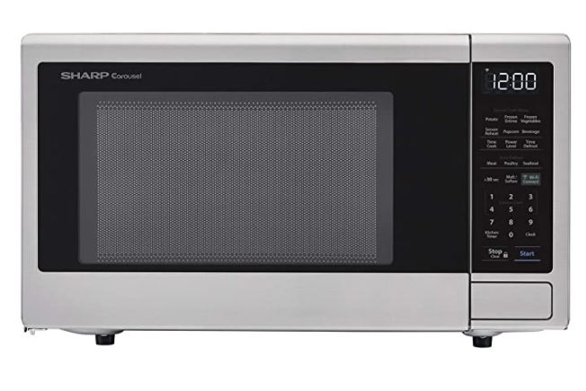 Smart microwave: sharp zsmc1449fs smart countertop microwave