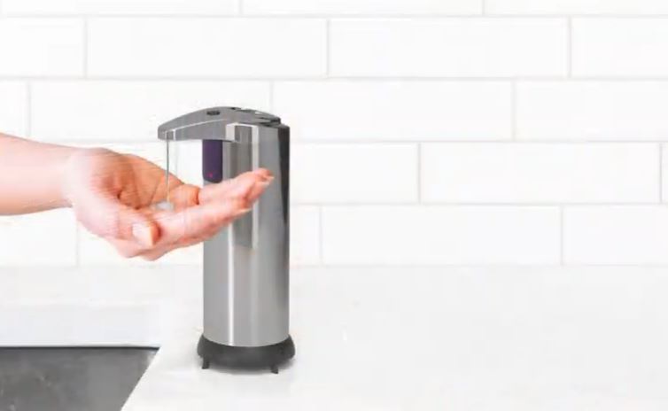 Touchless soap dispenser